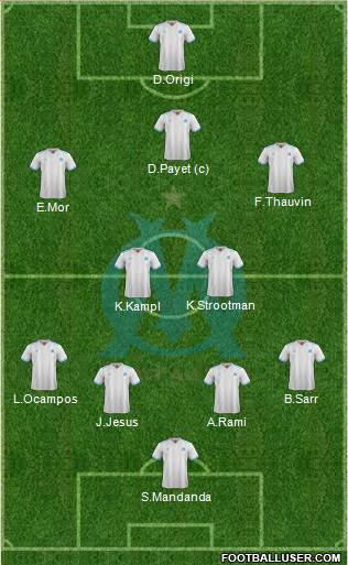 Olympique de Marseille Formation 2018