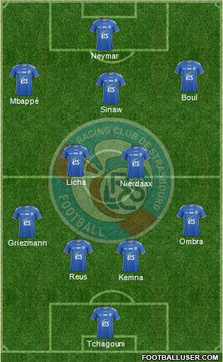 Racing Club de Strasbourg-Football Formation 2018