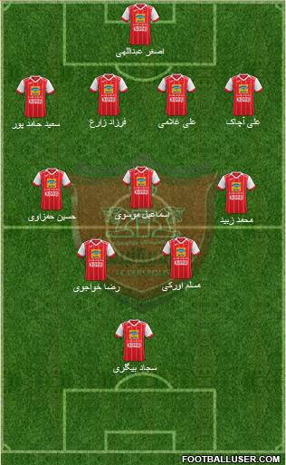 Persepolis Tehran Formation 2018