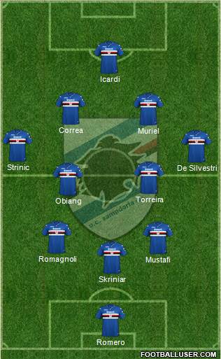 Sampdoria Formation 2018