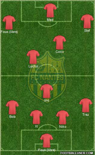 FC Nantes Formation 2018