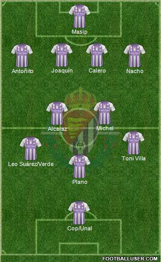 R. Valladolid C.F., S.A.D. Formation 2018