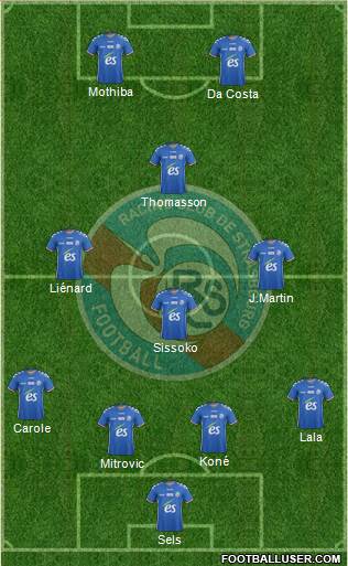 Racing Club de Strasbourg-Football Formation 2018