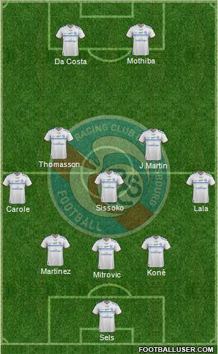 Racing Club de Strasbourg-Football Formation 2018