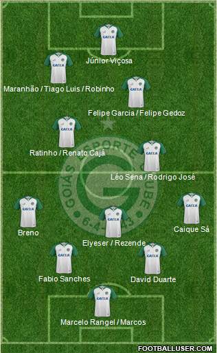 Goiás EC Formation 2018