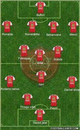 Persepolis Tehran Formation 2018