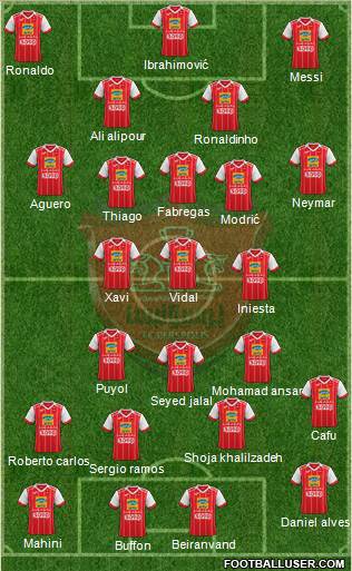 Persepolis Tehran Formation 2018