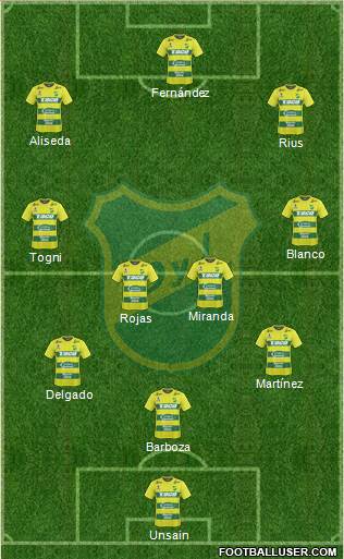 Defensa y Justicia Formation 2018