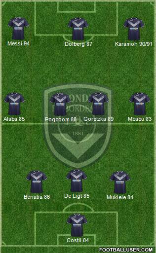 FC Girondins de Bordeaux Formation 2018