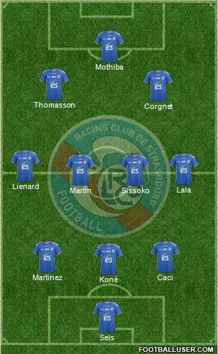 Racing Club de Strasbourg-Football Formation 2018