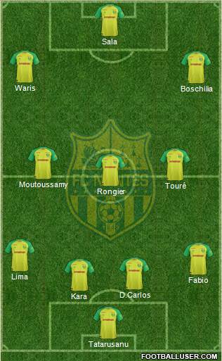 FC Nantes Formation 2018