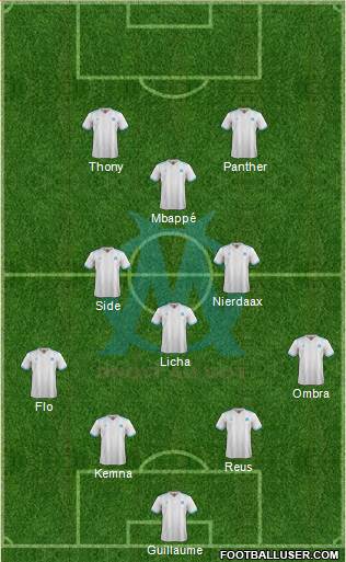 Olympique de Marseille Formation 2018