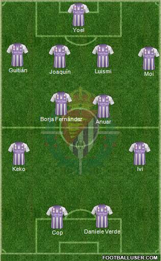 R. Valladolid C.F., S.A.D. Formation 2018