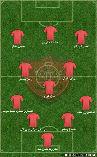 Persepolis Tehran Formation 2018