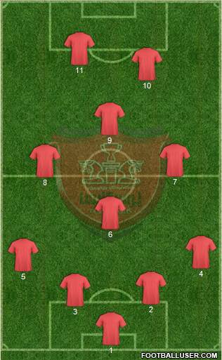 Persepolis Tehran Formation 2018