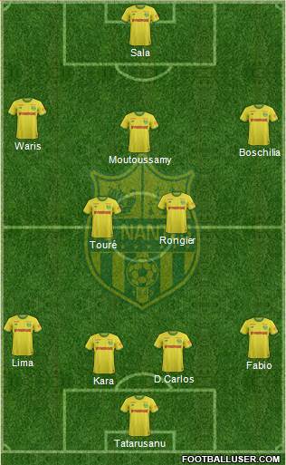 FC Nantes Formation 2018