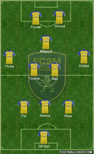 FC Sochaux-Montbéliard Formation 2018