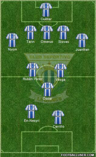 C.D. Leganés S.A.D. Formation 2018