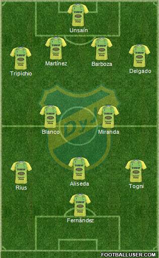 Defensa y Justicia Formation 2018