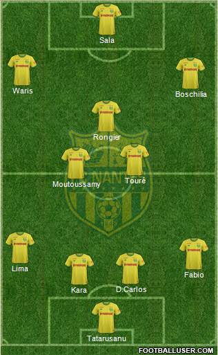 FC Nantes Formation 2018