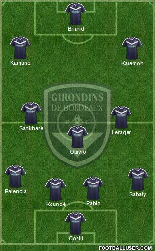 FC Girondins de Bordeaux Formation 2018