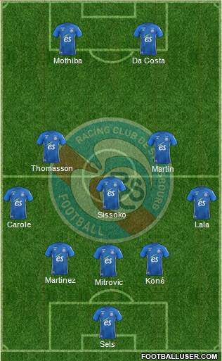 Racing Club de Strasbourg-Football Formation 2018