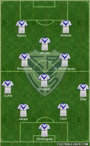 Vélez Sarsfield Formation 2018