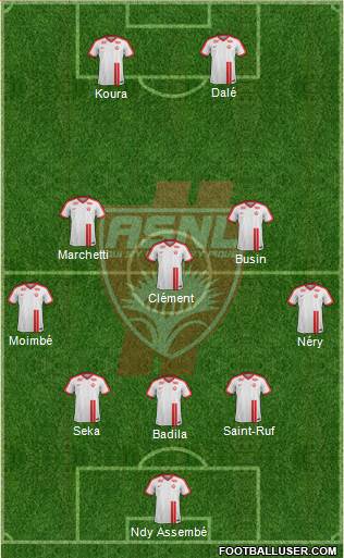 A.S. Nancy Lorraine Formation 2018