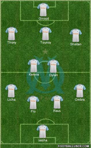 Olympique de Marseille Formation 2018