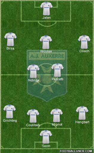 A.J. Auxerre Formation 2018