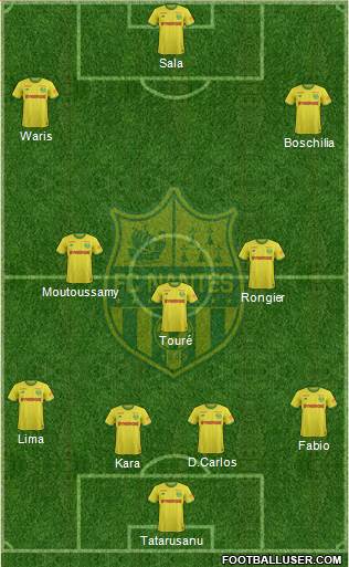 FC Nantes Formation 2018