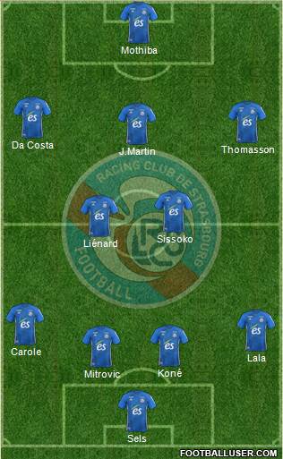 Racing Club de Strasbourg-Football Formation 2018