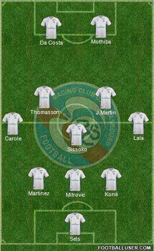 Racing Club de Strasbourg-Football Formation 2018