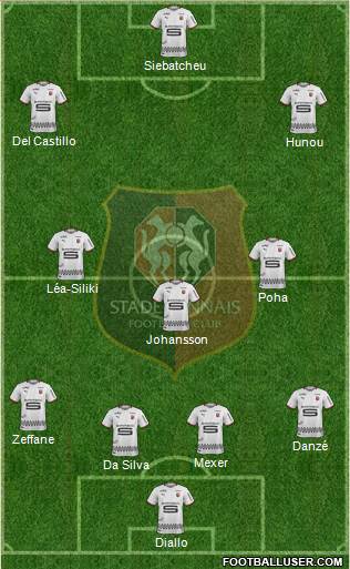 Stade Rennais Football Club Formation 2018