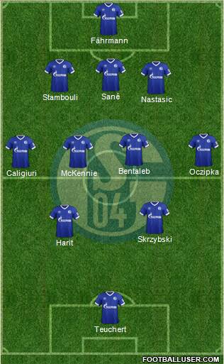 FC Schalke 04 Formation 2018