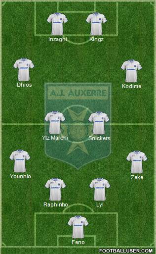 A.J. Auxerre Formation 2018