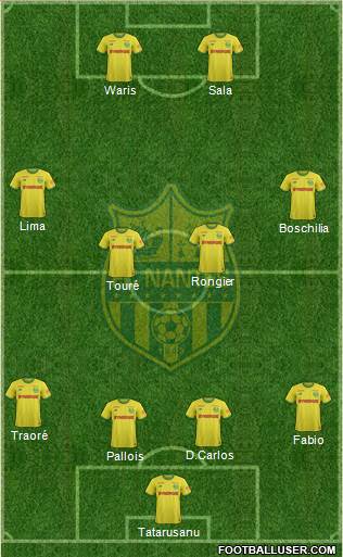 FC Nantes Formation 2018