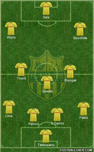 FC Nantes Formation 2018