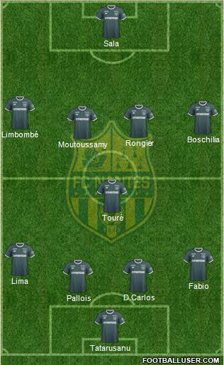 FC Nantes Formation 2018