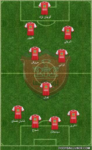 Persepolis Tehran Formation 2018