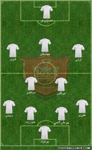 Persepolis Tehran Formation 2018