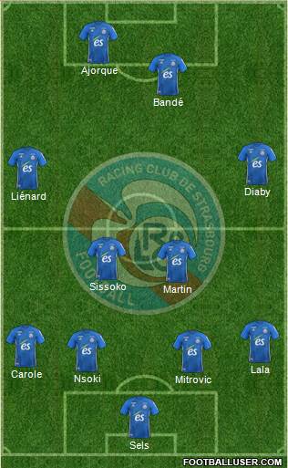 Racing Club de Strasbourg-Football Formation 2018