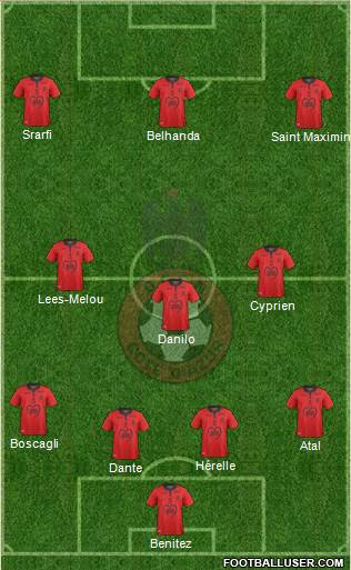 OGC Nice Côte d'Azur Formation 2018