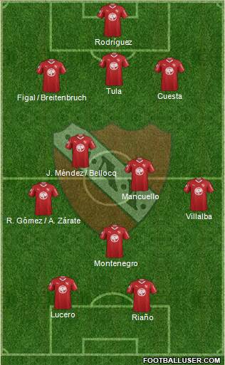 Independiente Formation 2018