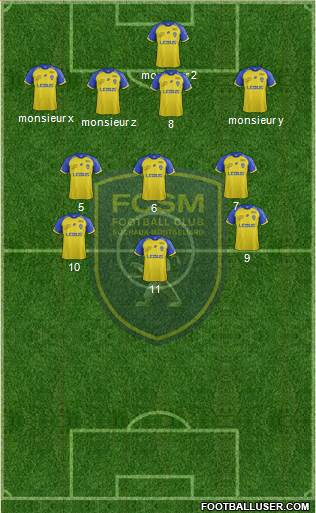 FC Sochaux-Montbéliard Formation 2019