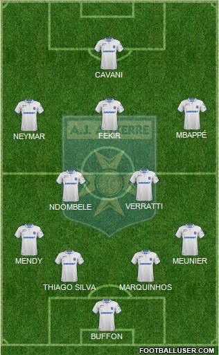 A.J. Auxerre Formation 2019