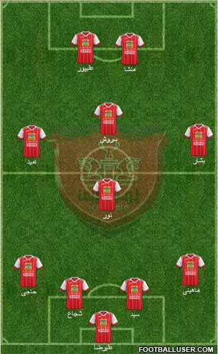 Persepolis Tehran Formation 2019