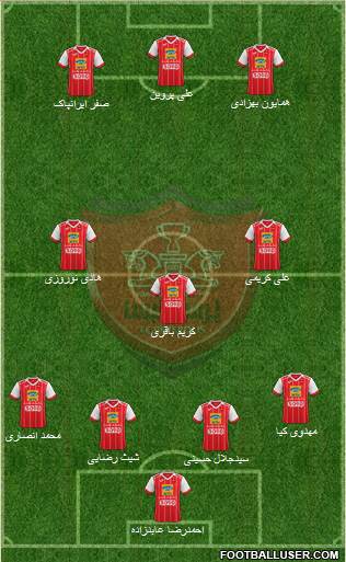 Persepolis Tehran Formation 2019