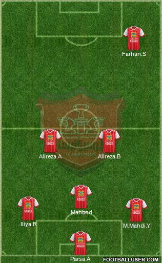 Persepolis Tehran Formation 2019