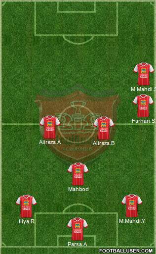 Persepolis Tehran Formation 2019